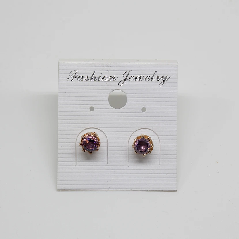 2018 новые модные Романтические ювелирные изделия круглые Кристальные