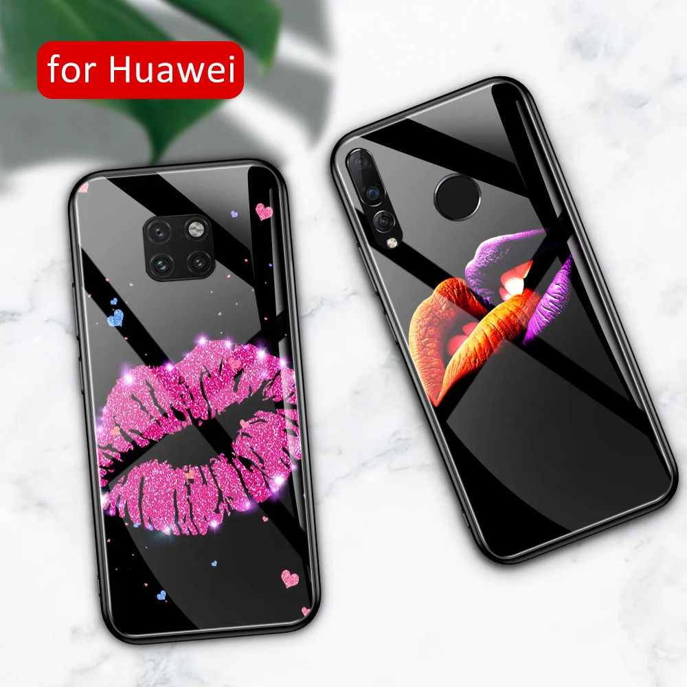 Стеклянный чехол-накладка для huawei mate 20 lite nova 4 чехол 9 10 pro 20x RS Nova 3 3i 3e 4e 5i Y9 2019 |