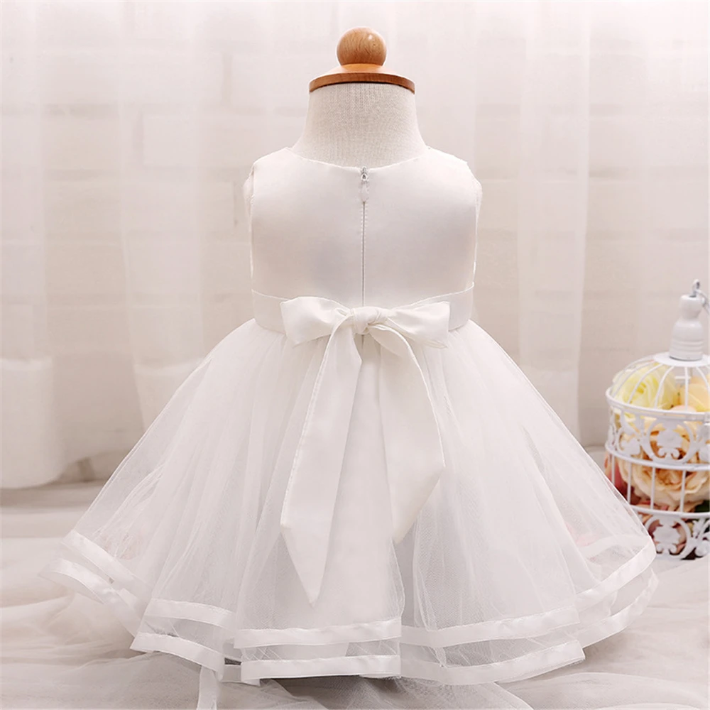 Детские платье принцессы для девочек Цветок-пачка с жемчужинами Платья женщин