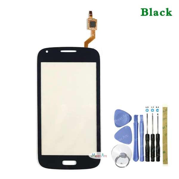 black With Tool Высокое качество 4,3 для samsung Galaxy Core Duos GT-i8260 i8260 i8262 Сенсорный экран планшета Сенсор спереди Стекло объектив Панель - Цвет: black With Tool