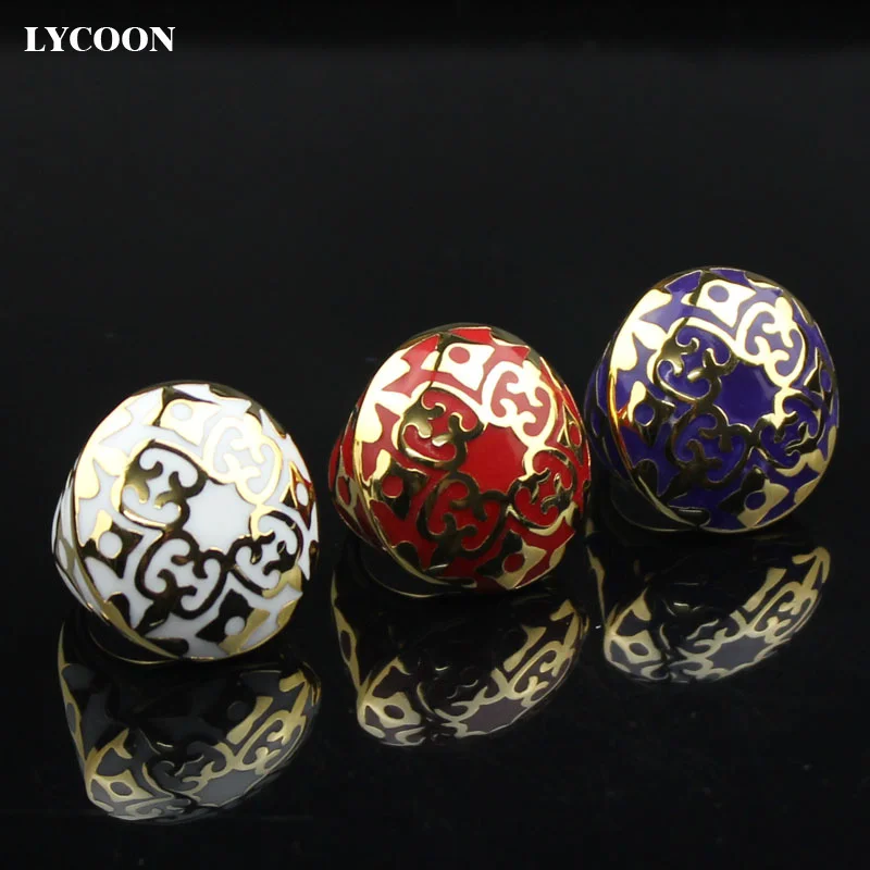 LYCOON Акция! Новое модное мужское или женское кольцо из нержавеющей стали 316L кольца