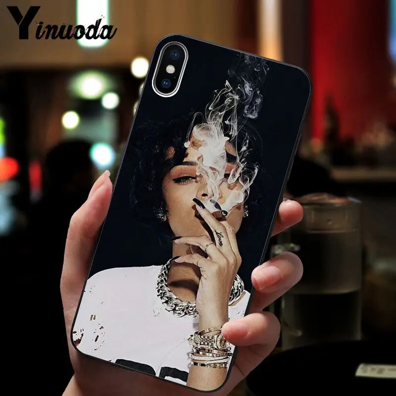 11pro MAX Rihana черный мягкий чехол для телефона Apple iPhone 8 7 6 6S Plus X XS 5 5S SE XR | Мобильные