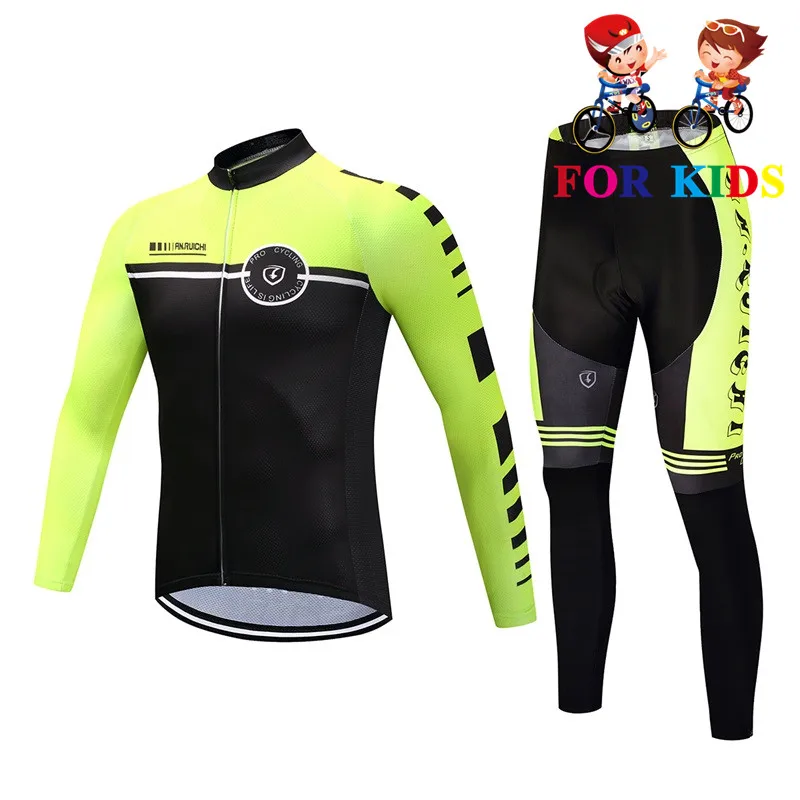 Long sleeve Suit 8 Детская одежда для велоспорта mavic, одежда для велоспорта с длинным рукавом, быстросохнущая одежда для велоспорта, детская дышащая спортивная одежда с длинным рукавом для велоспорта - Цвет: Long sleeve Suit 8