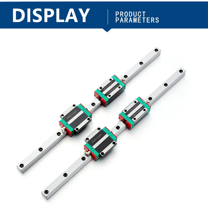 Линейная направляющая HG15 350 мм 400 450 500 550 600 с блоком HGH15CA и HGW15CC тележки для станка