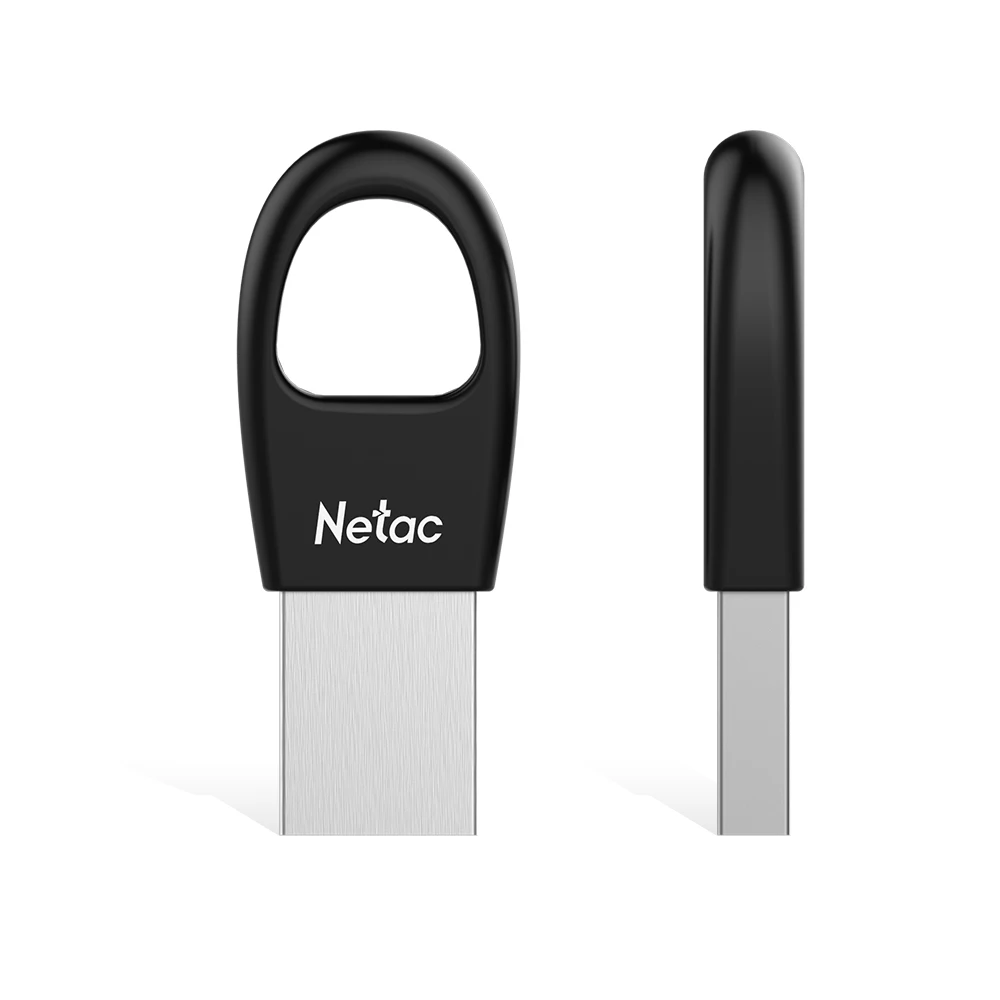 Netac U328 USB флеш накопитель 16G 32G USB2.0 Мини карта памяти Металлический Брелок