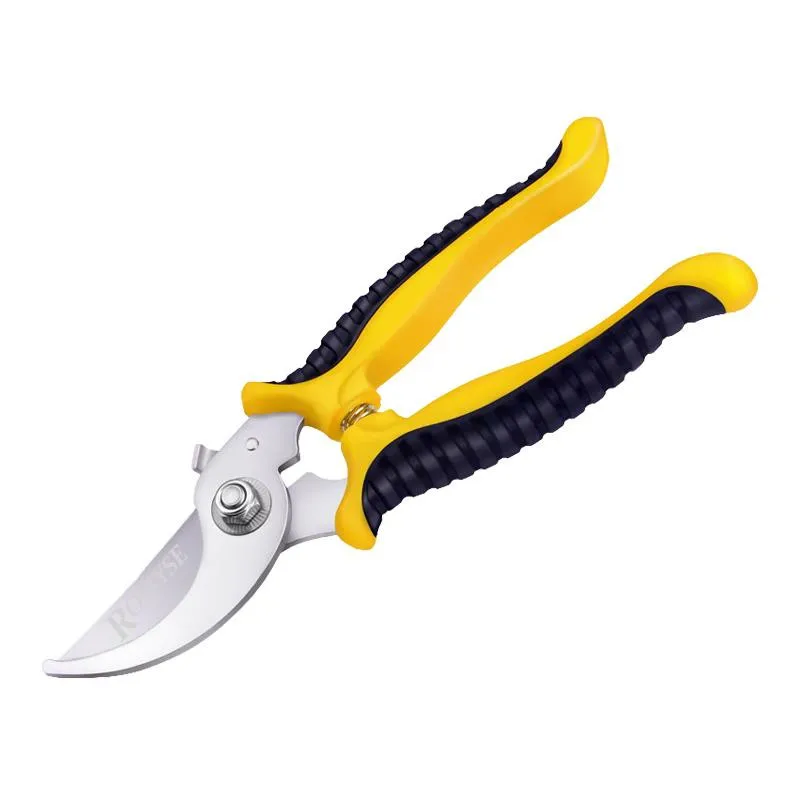 Shears 20 см трещотка растение отделка Садоводство ручной секатор резка секатор кустарник ножницы садовые инструменты филиал наковальня секатор садовый сад 031 - Цвет: Shears