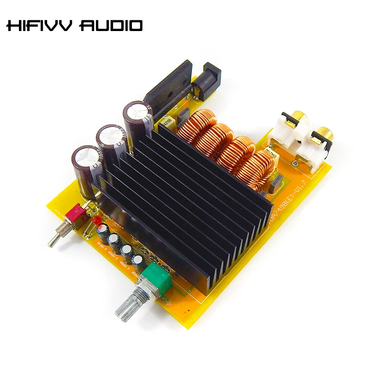 160 Вт * 2 TDA7498E Высокая мощность аудио цифровой усилитель мощности доска hifi