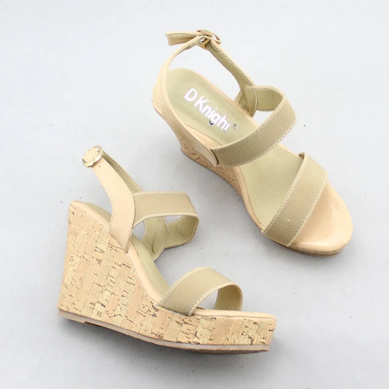 Большие размеры 30 43 Летние женские босоножки из искусственной кожи Женские