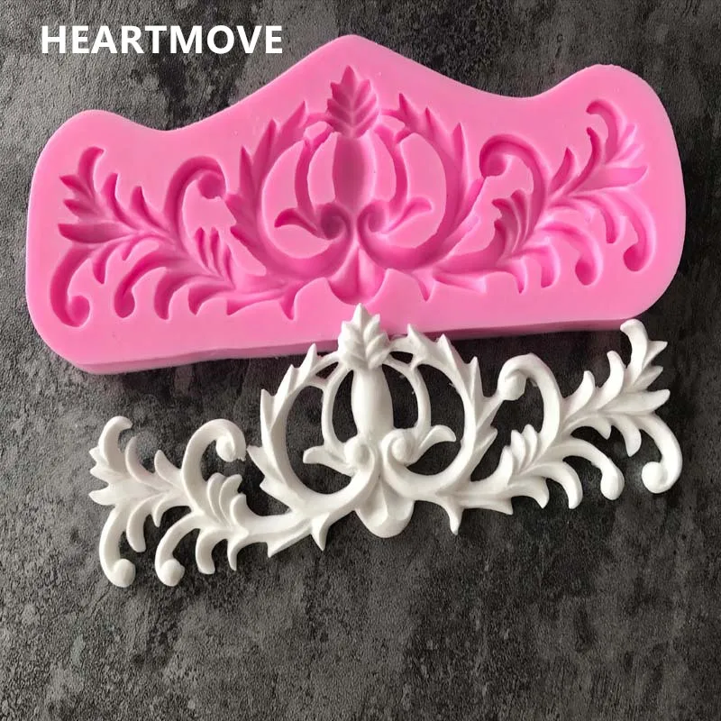 HEARTMOVE 1 Pcs торт границы силиконовые формы 3D Craft рельеф инструменты для украшения
