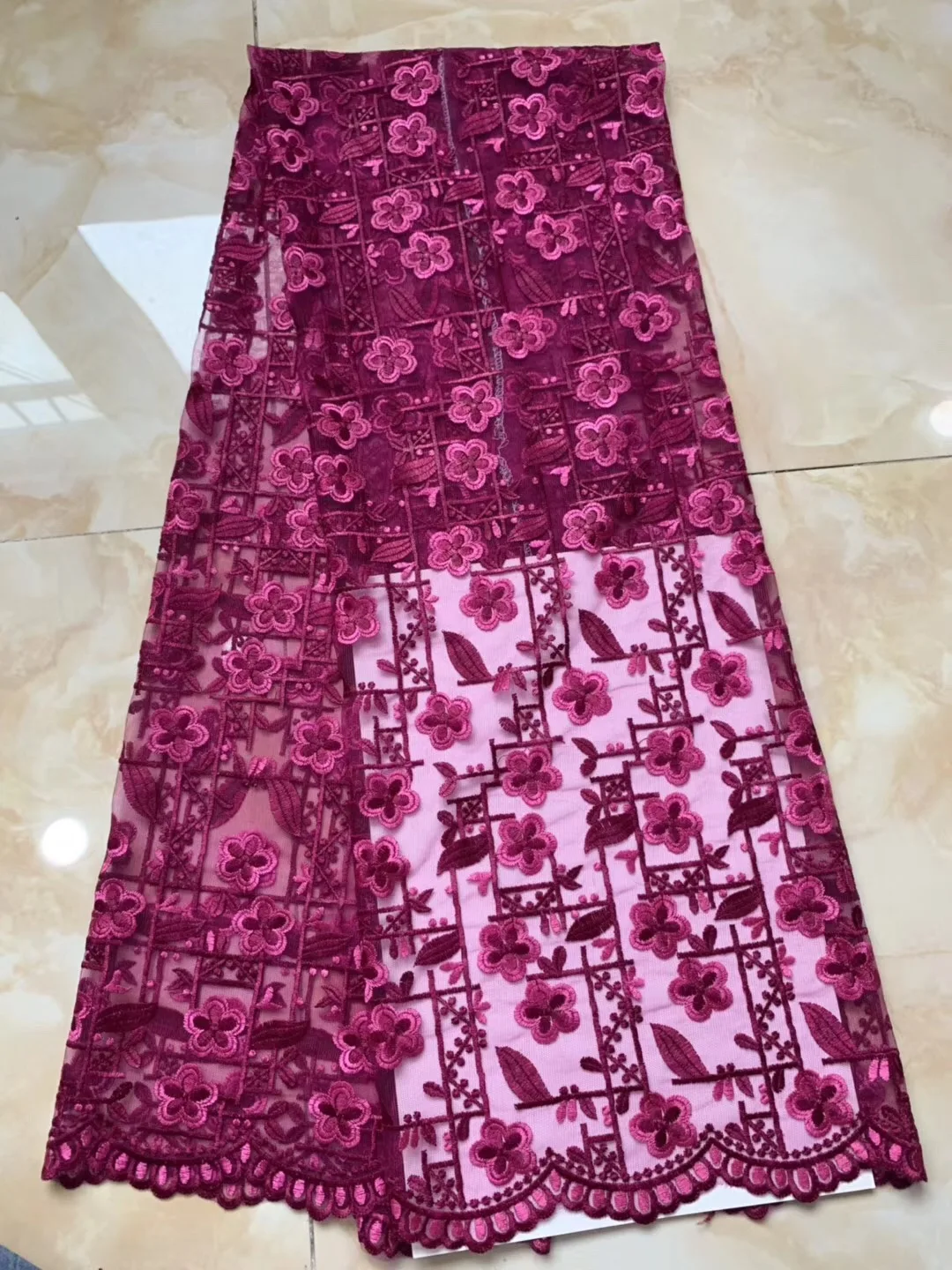 Новинка 2019 французские нигерийские шнурки ткани высокого качества Тюль