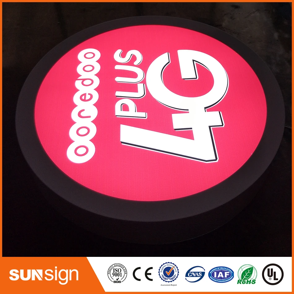 Outdoor single face light box