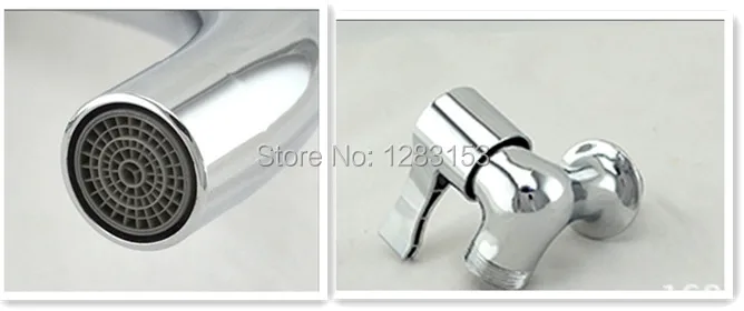 Бесплатная доставка настенный кухонный кран 1 / 2 дюймов на одно Кран кухню