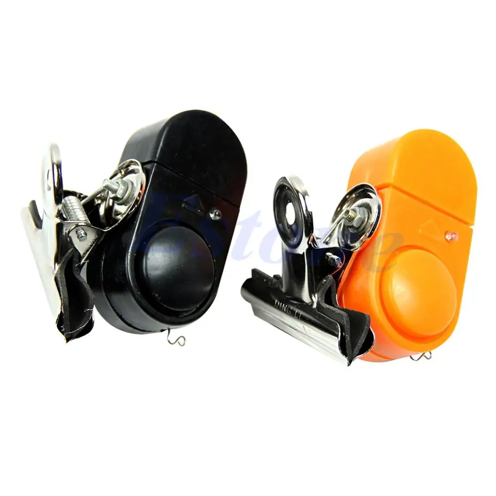 

OOTDTY New Electronic Night Bite Fishing Alarm Alert Sound Bell Clip on Rod LED Light fishing alarm