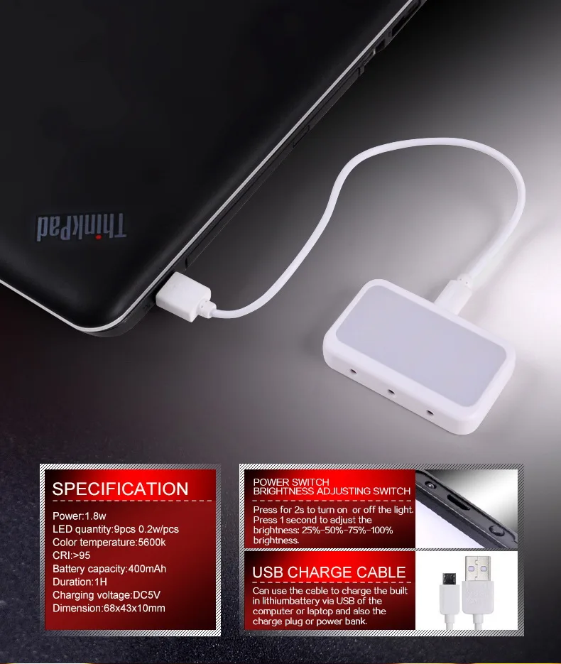 Tolifo HF0901 Профессиональный смартфон селфи вспышка светодиодный светильник Planel с постоянным светильник для iPhone Sumsung смартфон мобильный телефон