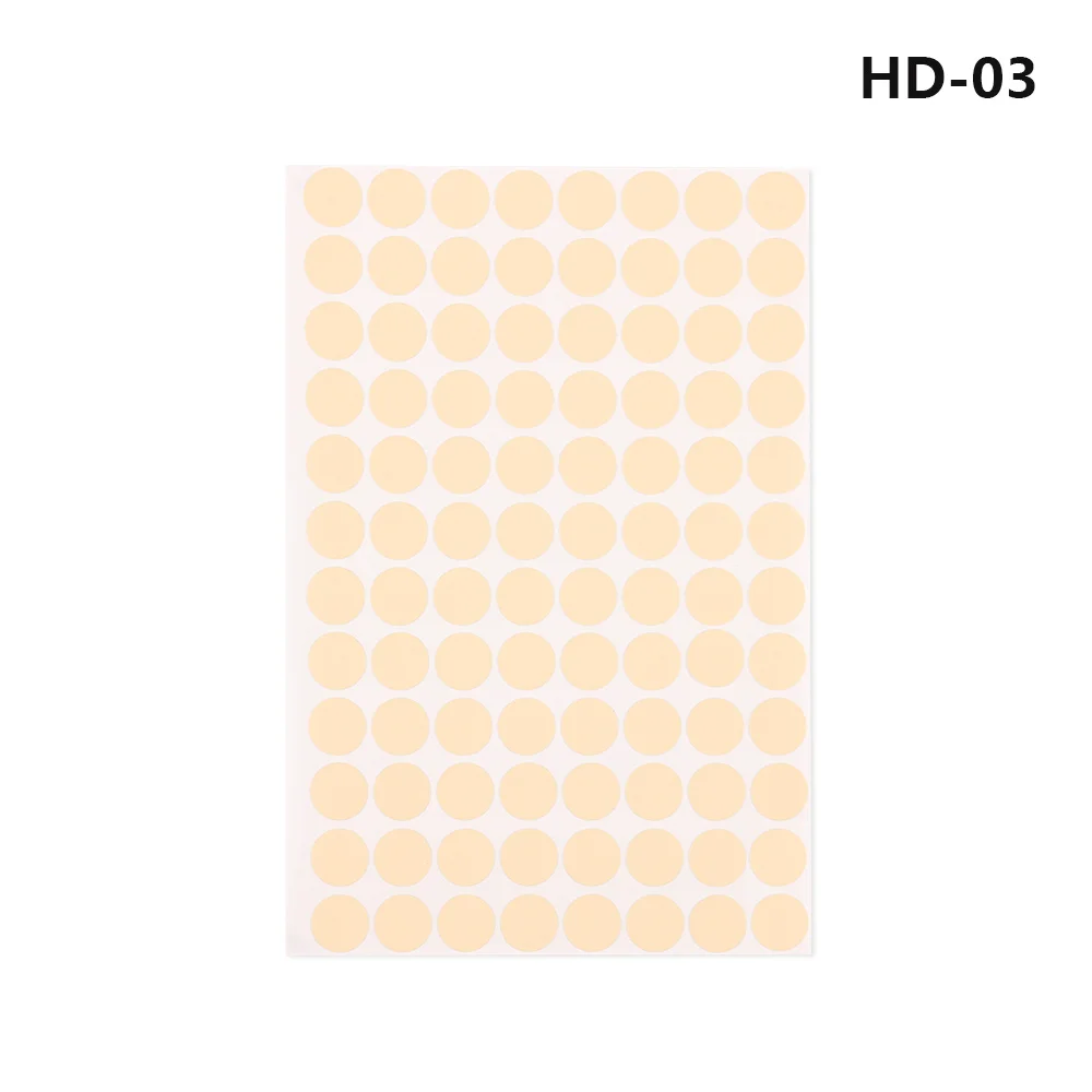HD-03 96 шт./лист 15 мм самоклеющиеся декоративные пленки винт для мебели крышка наклейки на колеса дерево ремесло стол Шкаф орнамент Прямая поставка - Цвет: HD-03