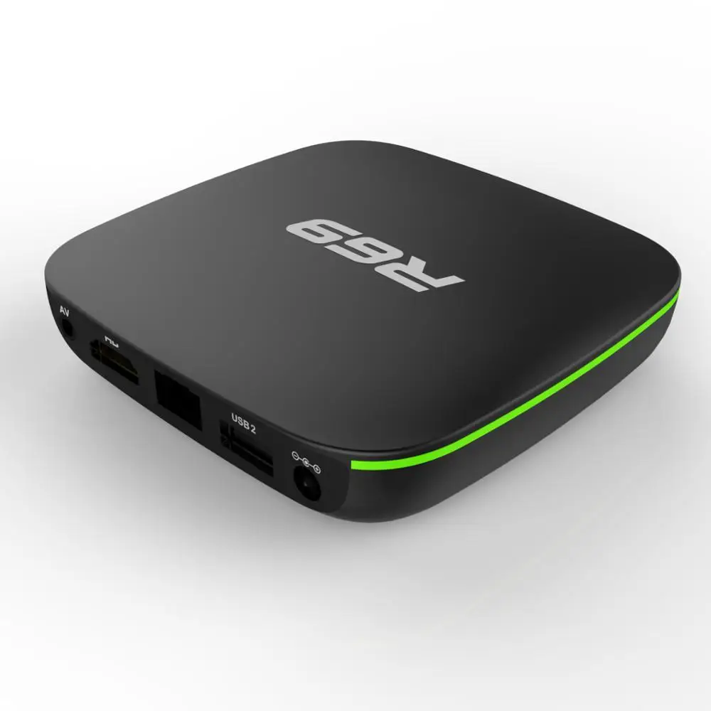 R69 Allwinner H3 четырехъядерный Android 7 1 Смарт ТВ-бокс с 2 4G wifi 1080P HD телеприставка