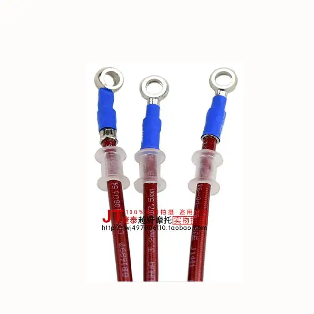 Banjo гидравлический мотоцикл плетеный стальной тормозной муфт Масляный шланг