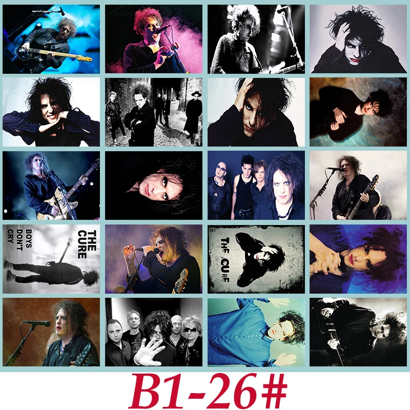 B1-26 # The Cure Классическая серия стикеров 20/шт ПВХ стикер Дорожный чемодан PencilBox
