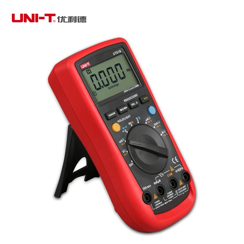UNI-T UT61A современный DMM Цифровой мультиметр для транзистора тестер NCN метр Вольт Ом