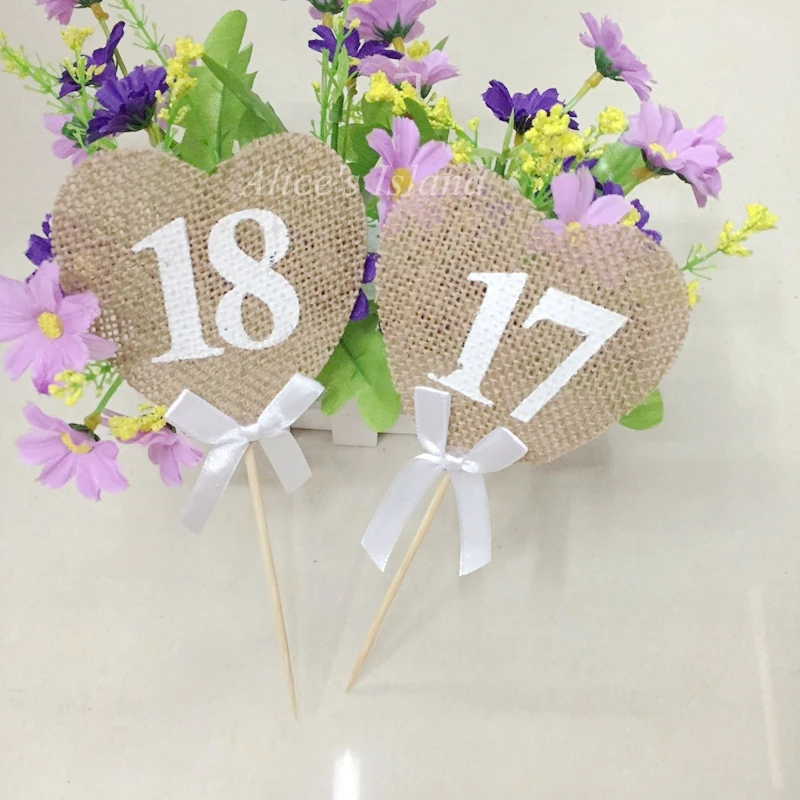 1 компл. Свадебные настольные открытки джутовая Мешковина приемная настольная