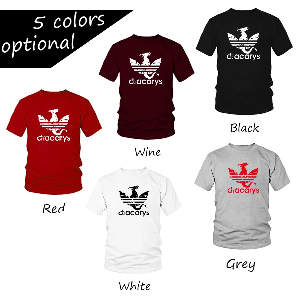 YOFOCOO новинка дракари футболка для мужчин Игра престолов эстетическая мать