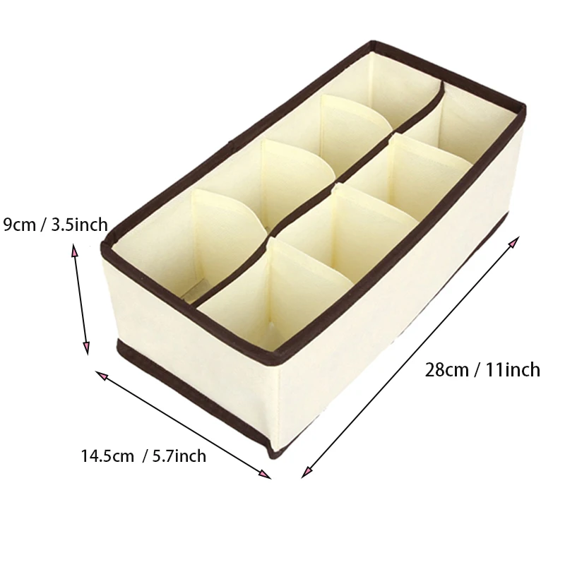 4 шт./набор органайзеры для хранения нижнего белья | Дом и сад