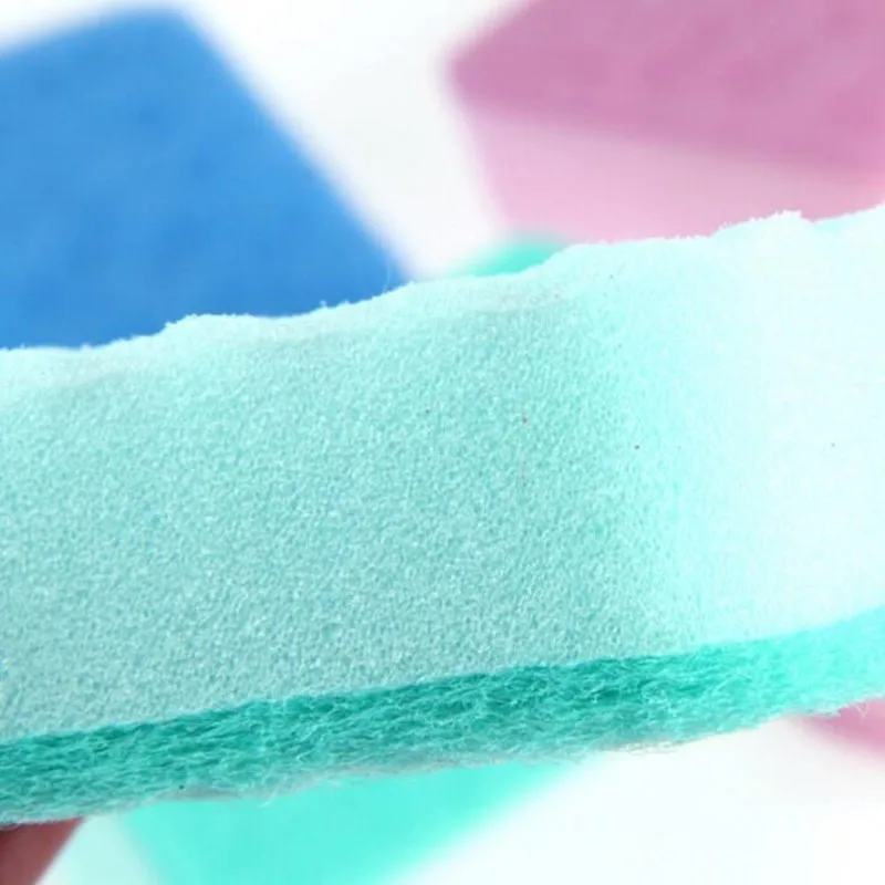 5 шт./лот креативная зеленая кухонная губка для очистки многофункциональная