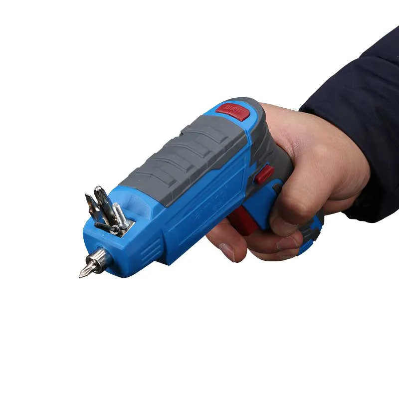 Мини-электрическая отвертка перезаряжаемая машина литиевая батарея 4 2 В