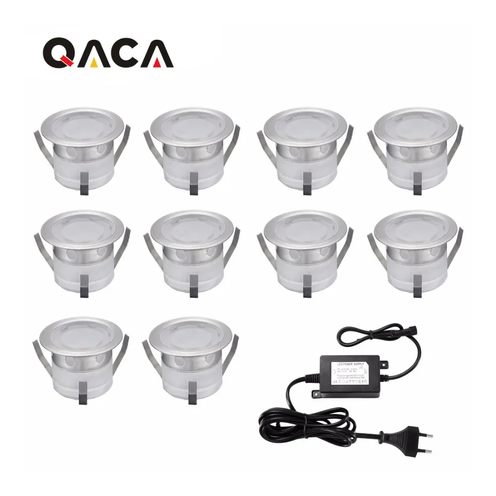 Светодиодные огни палубе комплект Нержавеющая сталь Водонепроницаемый