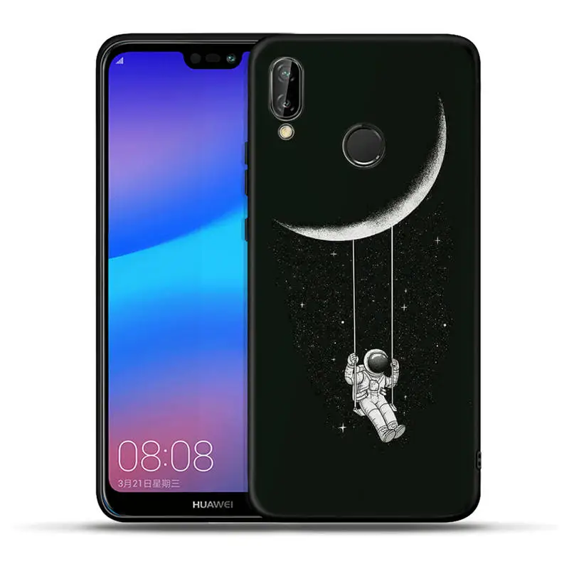 H1148 Чехол для телефона с узором для huawei mate 20 10 P30 P20 P10 P9 P8 Lite Pro P Smart Черный силиконовый чехол s Coque Fundas - Цвет: H1148