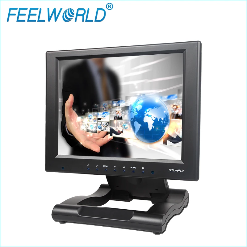 FW100AHT 10 дюймов 1024x768 TFT ЖК дисплей сенсорный монитор с HDMI VGA Ypbpr DVI AV Вход &quotСенсорный