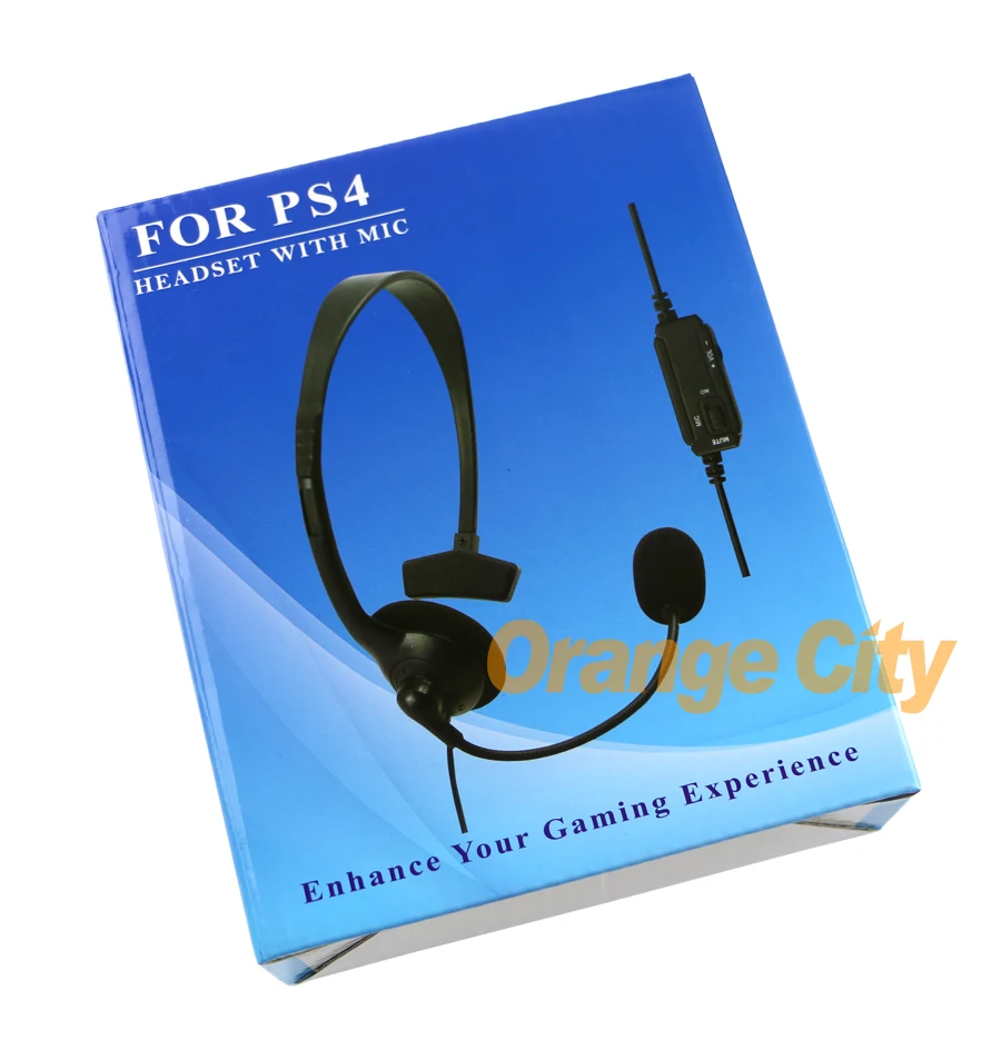 ChengChengDianWan Проводная гарнитура с микрофоном и объем Управление для PS4-made в Китае |