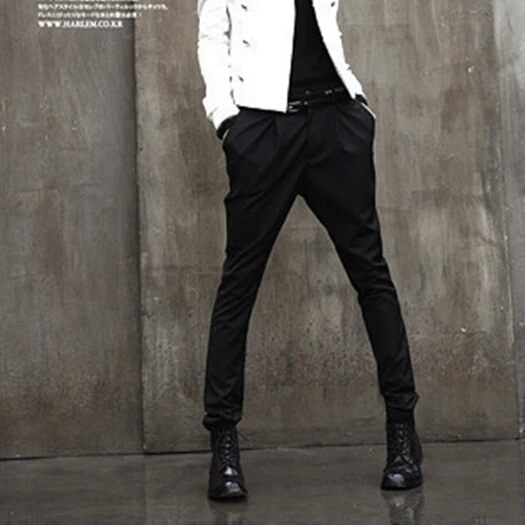 Бесплатная доставка новая весенняя мужская одежда мужские облегающие брюки