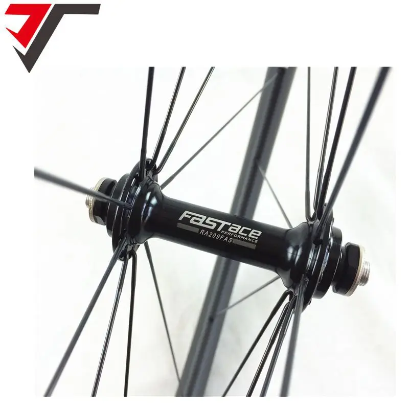 TRIPS 700C Карбоновый комплект колес с клинчерами, FASTace RA209, дешевые дорожные велосипедные колеса из Китая, 88 мм, велосипед 25 мм.