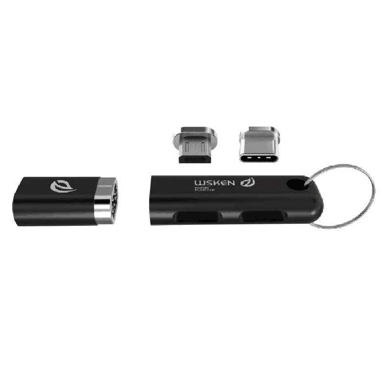 

WSKEN mini Magnetic Type-C Connector to Type C to Micro USB Cable For Samsung Xiaomi Huawei