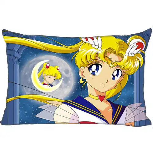 Best Custom Pillow Case Sailor_Moon(2)@ Bedroom Home Rectangle zipper Pillowcases(One Side)@181205-05-03-147 - Цвет: Pillowcase