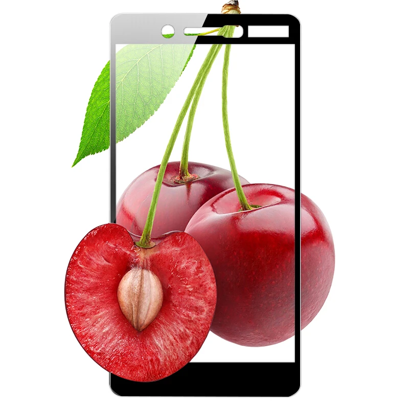Полное покрытие из закаленного стекла для Nokia 6 защитная пленка 9 H 5 Чехол 2 1 3 1X5 1X6