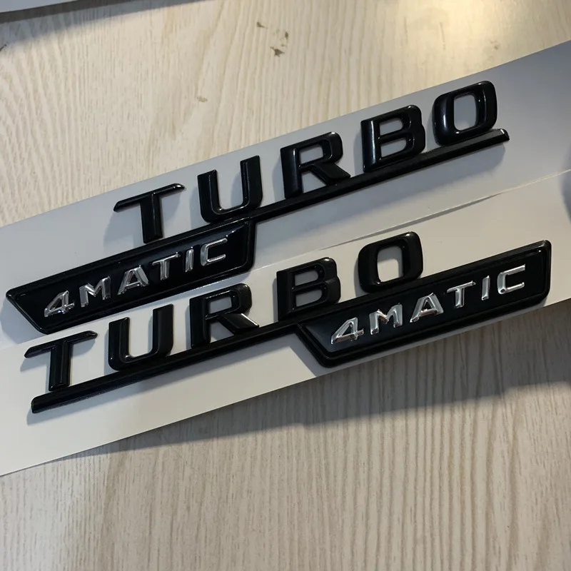 Письмо Эмблема Turbo 4matic A M G эмблема на крыло Supercharge логотип стайлинга автомобилей