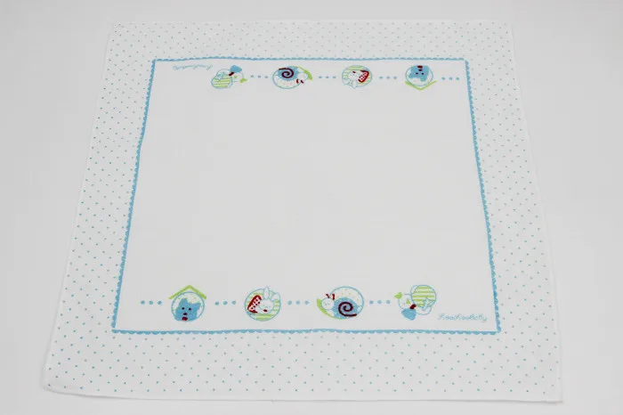 Хлопковый носовой платок для женщин и детей 100%/мультяшный стиль partysu 35 см/много