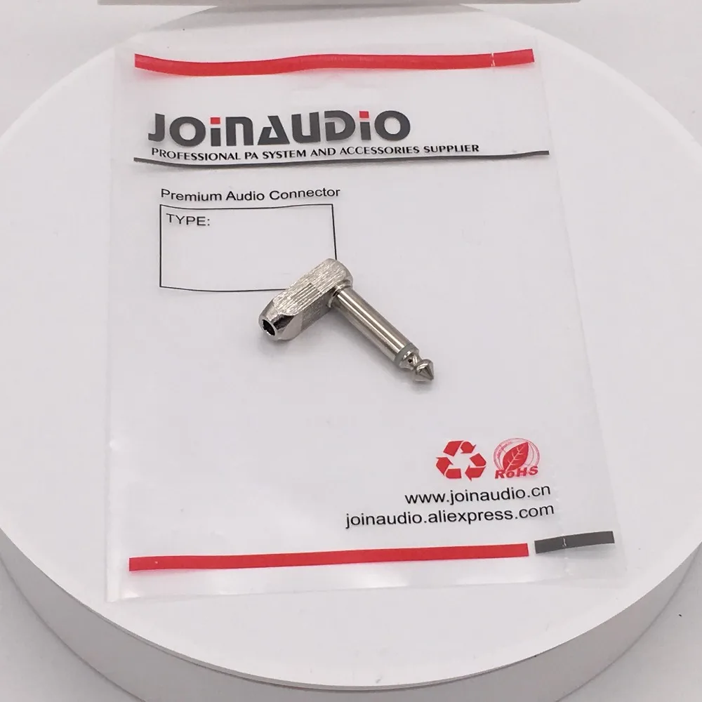 JOINAUDIO Jack 6 35 мм разъем аудио адаптер Моно электрическая гитара вилка