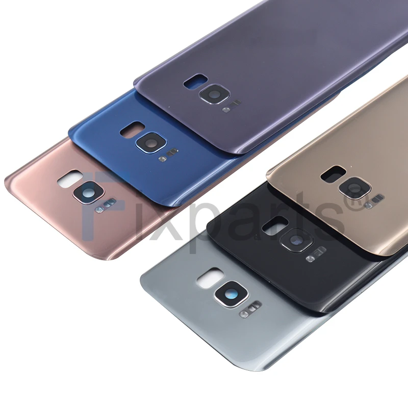 Новинка для Samsung S8 Plus G955F задняя крышка аккумулятора Дверь Задняя стеклянная с