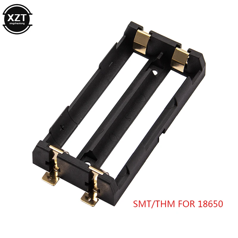 Diy 1x2x18650 серии батареи держатель коробка чехол для хранения контейнер банк