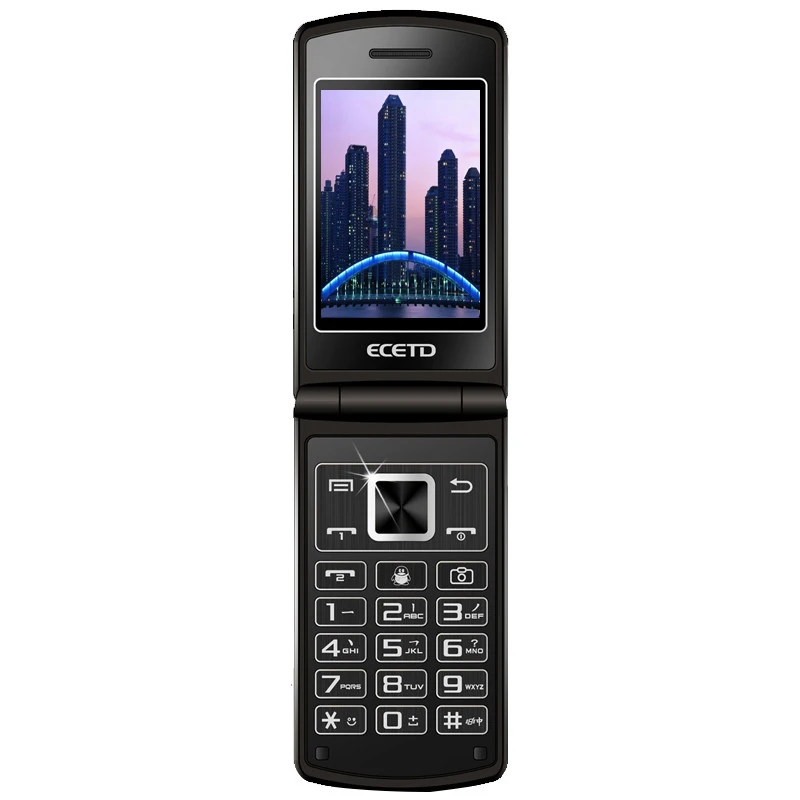 Новый ECETD MG500D QWERTY клавиатура Сотовый телефон фиолетовый цвет съемный аккумулятор