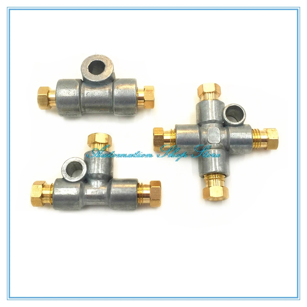 2 3 4 way junction block /oil distributor/separator valve/divider for CNC machine/centralized lubrication system