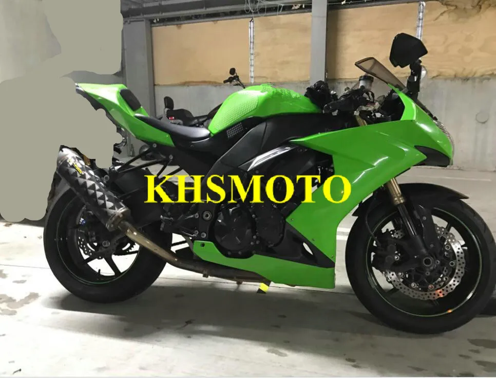 Комплект обтекателей для мотоцикла на заказ KAWASAKI Ninja ZX10R 08 09 10 ZX 10R 2008 2009 2010 ABS
