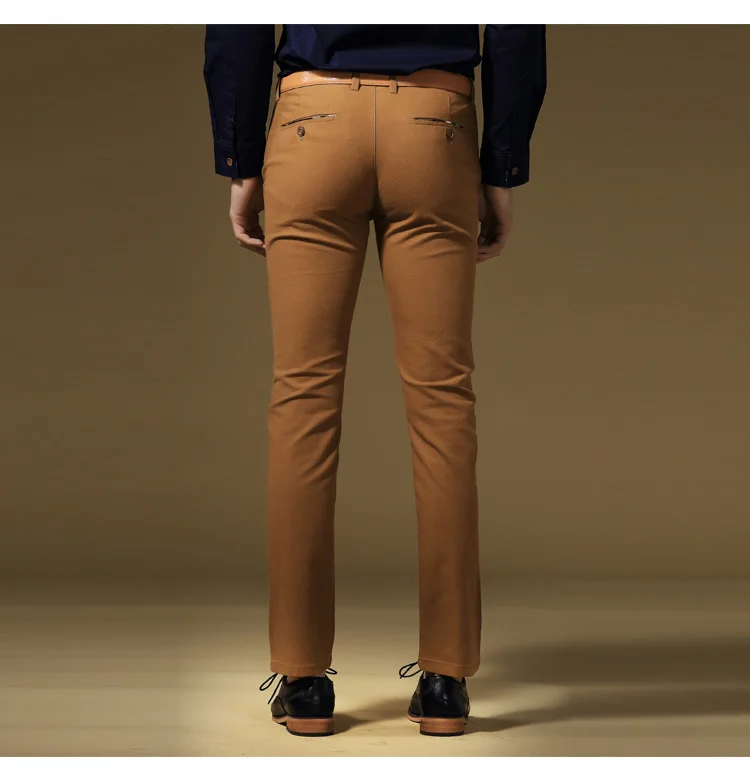 Sexy Business Pants For Men Slim Fit 