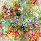 Laeacco фоны для фотосъемки Красочные цветы масляная живопись обои Портретные фотографии фоны для фотостудии