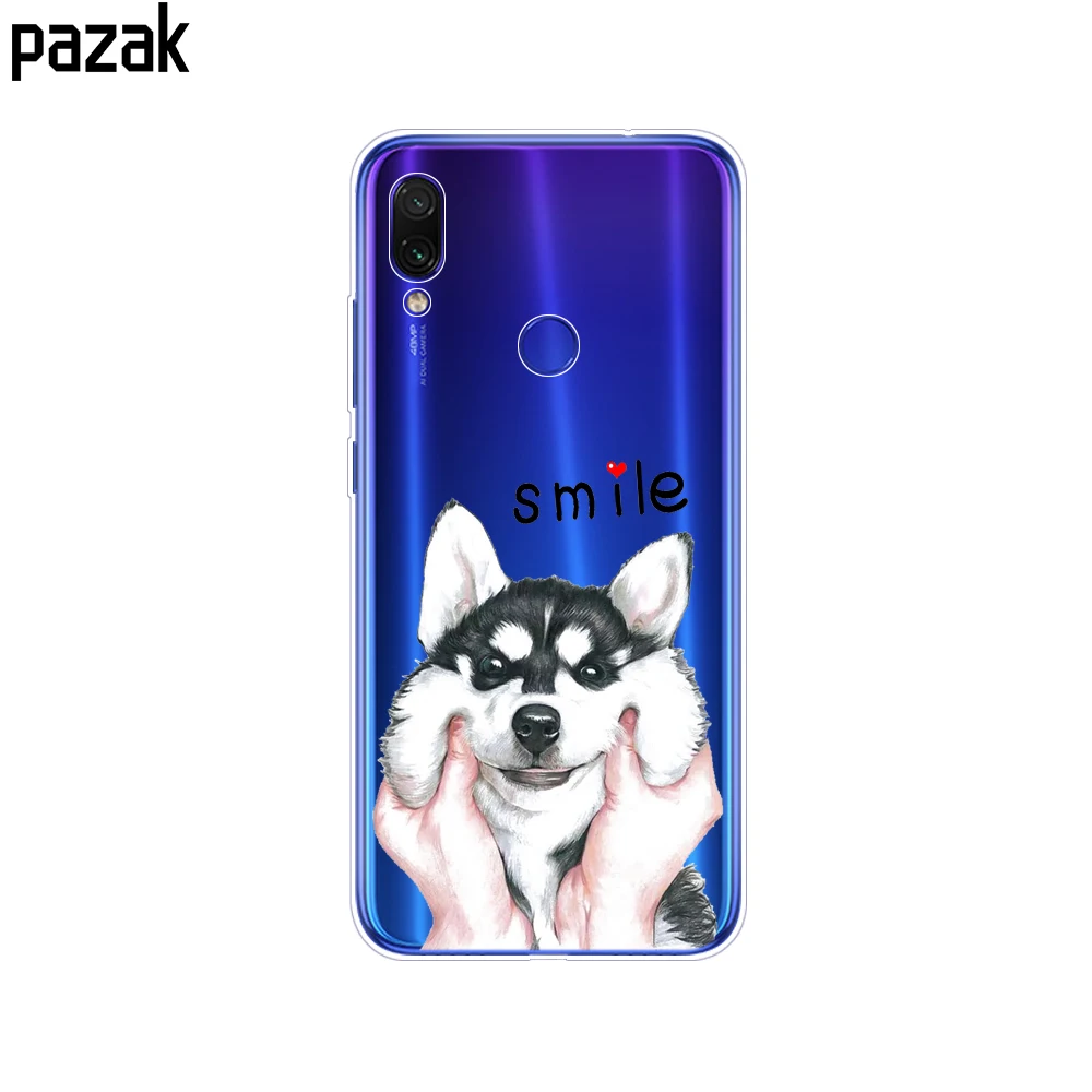 Чехол для Xiaomi Redmi Note 7, 6,3 дюйма, силиконовый чехол из мягкого ТПУ с рисунком для Xiaomi Redmi 7, чехол 6,26 дюйма, Fundas Coque Redmi Note7, чехол - Цвет: 34259