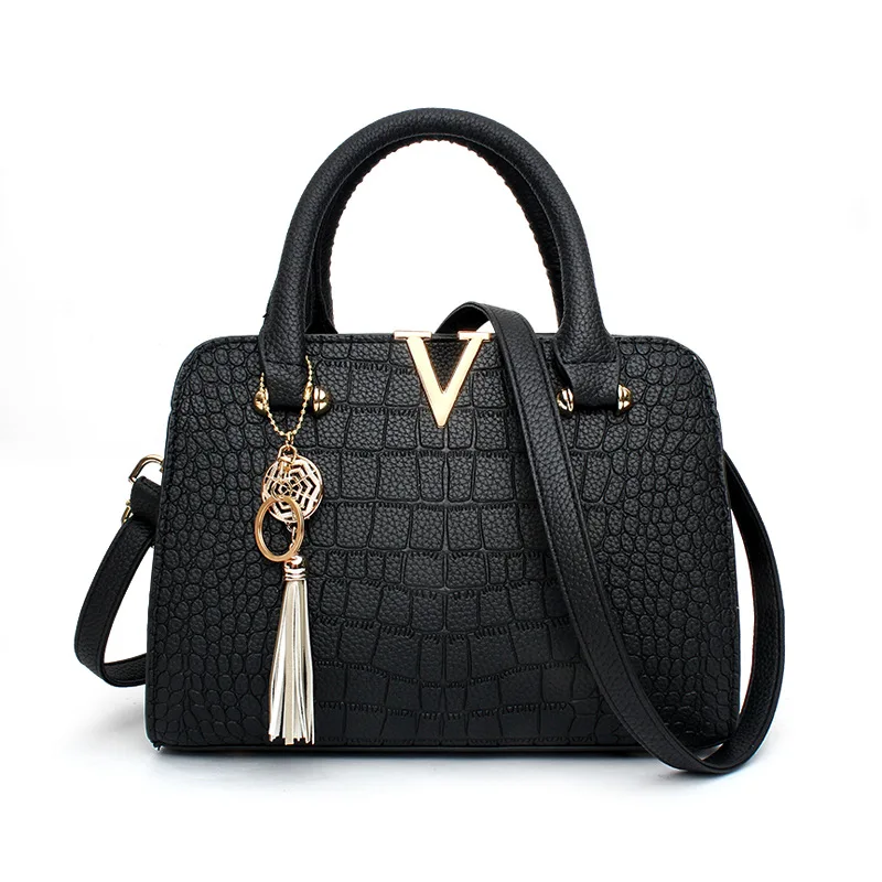 2018 Новый Для женщин Сумки известных брендов сумка Аллигатор Кожа PU Женская через