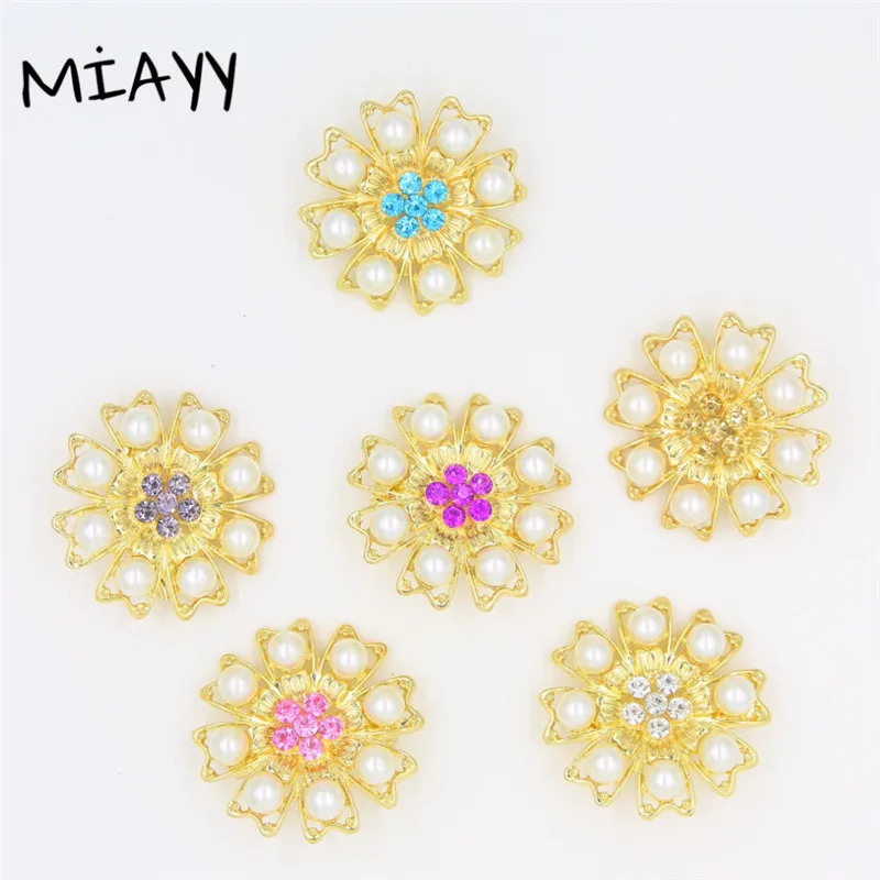 Новая мода имитация жемчуга брошь булавки милый романтический горный хрусталь